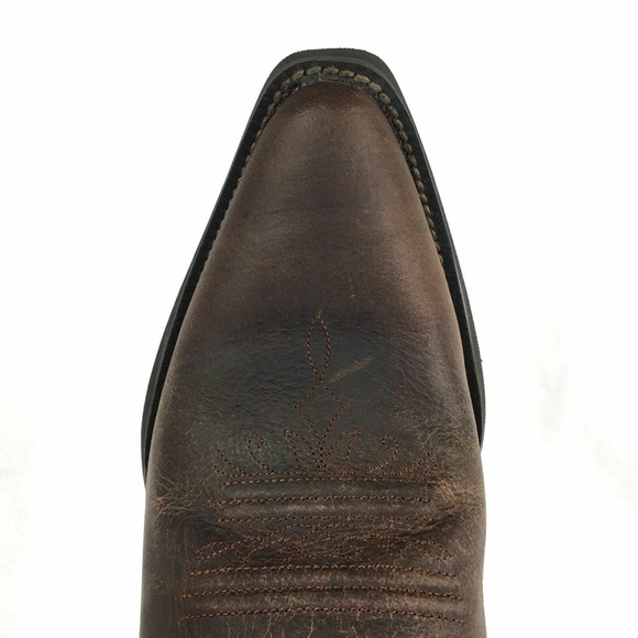 Justin Puma Cowboy Boots Womens 7 B Casual Western - Picture 4 of 7